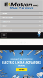 Mobile Screenshot of e-motioninc.com